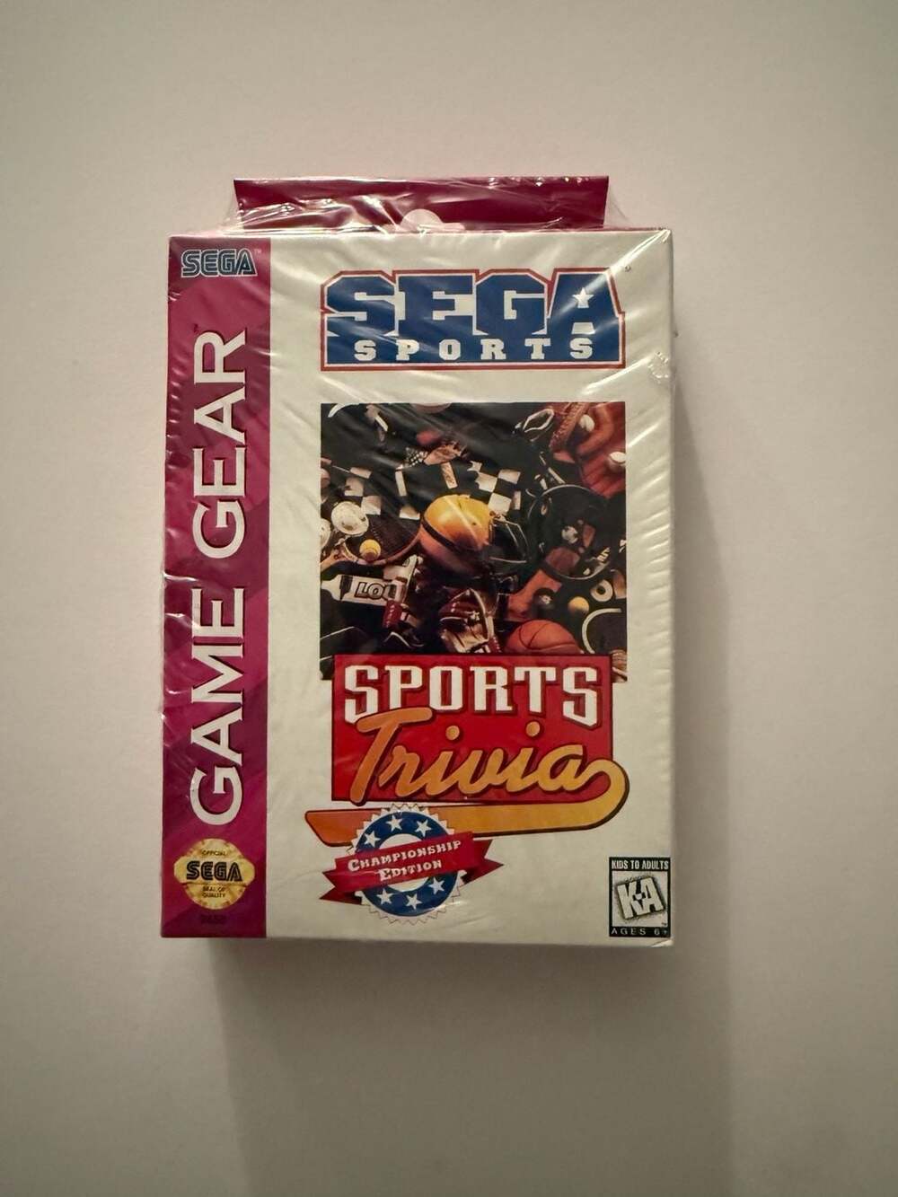 Sega Sports Trivia Championship Edition Sega Game Gear Video Game Factory Sealed